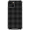 Black Grid iPhone 14 Clear Case